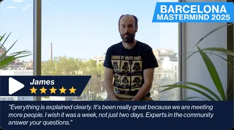 James, DPE member, 5-star testimonial