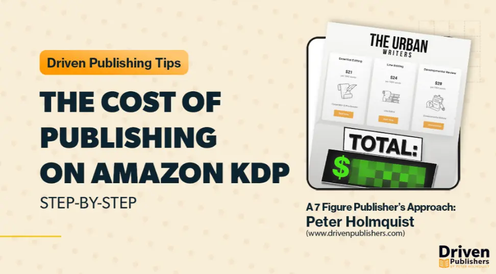 The Cost of Self-Publishing a Book on Amazon KDP